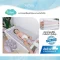 IDAWIN เบาะรองเปลี่ยนผ้าอ้อมเด็ก PVC กันน้ำ พร้อมปลอกใยไผ่ 100%