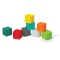 INFANTINO ของเล่นเสริมพัฒนาการ ชุดบล็อกต่อบีบนิ่ม 8 ชิ้น Squeeze & Stack Block Set (6m+)