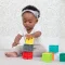 INFANTINO ของเล่นเสริมพัฒนาการ ชุดบล็อกต่อบีบนิ่ม 8 ชิ้น Squeeze & Stack Block Set (6m+)