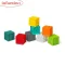 INFANTINO ของเล่นเสริมพัฒนาการ ชุดบล็อกต่อบีบนิ่ม 8 ชิ้น Squeeze & Stack Block Set (6m+)