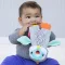 INFANTINO Cuddly Teether ตุ๊กตาผ้ากอดเด็ก พร้อมยางกัดและเสียงกรอบแกรบ สำหรับเด็กแรกเกิด