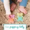 INFANTINO  Teethimal Pop Pals ยางกัดซิลิโคน ช้าง & สิงโต BPA Free ของเล่นเสริมพัฒนาการเด็กแรกเกิด
