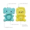 INFANTINO  Teethimal Pop Pals ยางกัดซิลิโคน ช้าง & สิงโต BPA Free ของเล่นเสริมพัฒนาการเด็กแรกเกิด