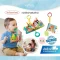 INFANTINO หนังสือผ้าเสริมทักษะลายสัตว์ พร้อมยางกัด BPA Free (0m+)