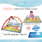INFANTINO เพลย์ยิมทรงสี่เหลี่ยม ลายสัตว์ POND PALS ACTIVITY GYM & PLAY MAT (0m+)