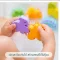 Infantino Stick & Stack Bath Pals ของเล่นโฟมติดอ่างอาบน้ำ แปะผนัง ลอยน้ำ สำหรับเด็ก 6 เดือนขึ้นไป