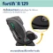 Joie คาร์ซีทเด็ก Fortifi R129 ติดตั้งด้วย Belt ปรับเอนได้ 4 ระดับ 15 เดือน-12ขวบ