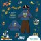 BabyLovett ชุดเสื้อผ้าเด็ก ชุดกัปตันเรือ Pirate Halloween (4Pcs.)