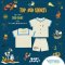 BabyLovett ชุดเสื้อผ้าเด็ก ชุดกะลาสี Pirate Halloween (2Pcs.)