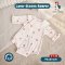 Charles x Snow Owl ชุดบอดี้สูทแขนยาวเด็ก รุ่น Long-Sleeve Polo Romper (0-6m)