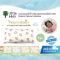 Little Eden หมอนหนุนเด็กโต Pastel in Nature Collection พร้อมปลอกหมอนใยไผ่ 100% (12M+)