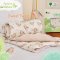 LITTLE EDEN ผ้าห่มนวมใยไผ่ 100% Pastel in Nature Collection ขนาด 100x100 cm.