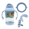 MARCUS & MARCUS กระติกน้ำเด็ก Tritan พร้อมสายสะพาย 2 Stage Straw Bottle 420ml BPA Free