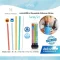 MARCUS & MARCUS หลอดซิลิโคน Reusable Silicone Straw Family Set