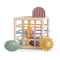 Mushie กล่องหยอดบล็อกยางยืด Shape Sorting Box Elastic Shape Sorter ของเล่นเสริมพัฒนาการ 10m+