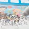 Melissa & Doug สมุดระบายสีด้วยน้ำ พร้อมปากกาน้ำ Water Wow Coloring Book ของเล่นเสริมพัฒนาการเด็ก (3Y+)