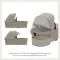 Maxi-Cosi Cabin Cot Sapphire Sand กระเช้าเด็กแรกเกิด พับได้ 0–9 กก.