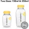 Medela ขวดนมพร้อมฝาปิด Breast Milk Bottles Set