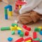 Melissa & Doug 100 Wood Blocks Set รุ่น 0481 บล็อกไม้ทำสีสารพัดรูปร่างและหลากสี