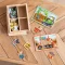 Melissa & Doug 4-in-1 Wooden Jigsaw Puzzles in a Box จิ๊กซอว์ไม้ 4 แบบ พร้อมกล่องไม้ สำหรับเด็ก