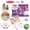 Melissa & Doug Bead Set DIY ชุดร้อยลูกปัดไม้ พร้อมกล่องเก็บ ของเล่นงานประดิษฐ์ สำหรับเด็ก 4-8 ปี
