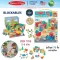 Melissa & Doug Blockables Town Play Set รุ่น 50279 บล็อกไม้ตัวต่อ STEM ชุดสร้างเมือง 73 ชิ้น
