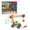 Melissa & Doug Construction Set in a Box รุ่น 5151 ชุดเครื่องมือช่างไม้ ของเล่น STEM ขันน็อต ต่อประกอบ 48 ชิ้น