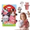 Melissa & Doug Hand Puppet ชุดหุ่นมือตุ๊กตาผ้า 4 ตัว ของเล่นเสริมจินตนาการ สำหรับเด็ก 2 ปีขึ้นไป