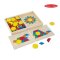 Melissa & Doug Pattern Blocks and Boards รุ่น 0029 ตัวต่อรูปทรงเรขาคณิต แทนแกรม (3Y+)