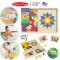 Melissa & Doug Pattern Blocks and Boards รุ่น 0029 ตัวต่อรูปทรงเรขาคณิต แทนแกรม (3Y+)