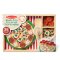 Melissa & Doug Pizza Party Wooden Play Food รุ่น 0167 ชุดพิซซ่าพร้อมถาดไม้ ตกแต่งหน้า เล่นทำอาหาร