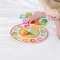Melissa & Doug Shape Sorting Clock รุ่น 8593 นาฬิกาไม้สอนเวลา พัซเซิลแยกรูปทรง เข็มนาฬิกาหมุนได้