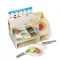 Melissa & Doug Slice & Stack Sandwich Counter รุ่น 31650 ชุดเคาน์เตอร์แซนวิชไม้ 52 ชิ้น ของเล่นบทบาทสมมติ