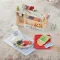 Melissa & Doug Slice & Stack Sandwich Counter รุ่น 31650 ชุดเคาน์เตอร์แซนวิชไม้ 52 ชิ้น ของเล่นบทบาทสมมติ