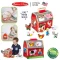 Melissa & Doug Take-Along Sorting Barn รุ่น 30149 บล็อกหยอดรูปสัตว์ฟาร์ม พร้อมหูหิ้ว ของเล่นไม้ สำหรับเด็ก 2 ปีขึ้นไป
