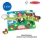 Melissa & Doug Wooden Peg Puzzle พัซเซิลไม้หมุดจับ จิ๊กซอว์ไม้จับง่าย สำหรับเด็ก 2 ปีขึ้นไป