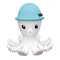 MOMBELLA ยางกัดปลาหมึก Octopus Teether Toy Doo