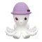MOMBELLA ยางกัดปลาหมึก Octopus Teether Toy Doo