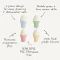 MUSHIE Ice Cream Toy Set ชุดของเล่นไอศกรีมซิลิโคน