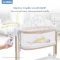 PRINCE & PRINCESS Sleep & Play Auto Swing 4D Breath เปลไกวไฟฟ้า เตียงนอนเด็กพร้อมคอกกั้น