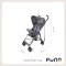 PUNA Stroller Easy Zebra รถเข็นเด็กพกพา น้ำหนักเบา 3 กก. พับเก็บง่าย หลังคาป้องกันแสง UV (1-3y)