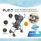 PUNA Stroller Easy Zebra รถเข็นเด็กพกพา น้ำหนักเบา 3 กก. พับเก็บง่าย หลังคาป้องกันแสง UV (1-3y)