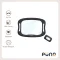PUNA กระจกมองเด็กนั่งคาร์ซีท พร้อมไฟ LED และรีโมท Baby Car Mirror Shatterproof มุมกว้าง