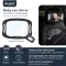 PUNA กระจกมองเด็กนั่งคาร์ซีท พร้อมไฟ LED และรีโมท Baby Car Mirror Shatterproof มุมกว้าง