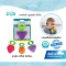 PUR ยางกัดน้ำรูปผลไม้พร้อมที่จับ Water Filled Teether ปลอดสาร PVC สำหรับเด็ก 6 เดือนขึ้นไป