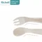 RICHELL T.L.I. ชุดฝึกจับช้อนส้อมซิลิโคน Palm Grip Spoon & Fork (7m+)