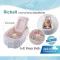 RICHELL อ่างอาบน้ำเป่าลม พร้อมที่พิงหลัง Soft Baby Bath Step u