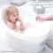 Shnuggle Toddler Bath อ่างอาบน้ำเด็ก 9 เดือน-3 ปี ฐานโค้ง พนักพิงโฟม รุ่นใช้กับขาตั้งไม่ได้