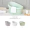 Shnuggle Toddler Bath อ่างอาบน้ำเด็ก 9 เดือน-3 ปี ฐานโค้ง พนักพิงโฟม รุ่นใช้กับขาตั้งไม่ได้