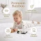 SNOW OWL ชุดนอนเด็ก แบบสวม และ กระดุม Pajamas วัสดุระดับพรีเมียมจากใยไผ่ (1-4 ขวบ)